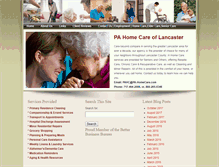 Tablet Screenshot of pa-homecare.com